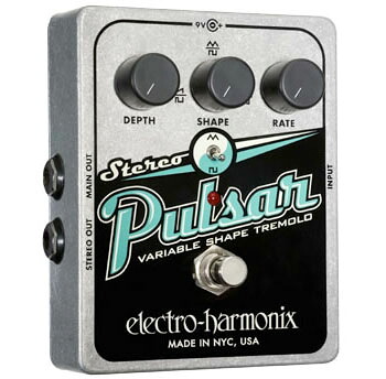 エフェクター 良い製品】electro-harmonix Stereo Pulsar [Variable Shape Analog