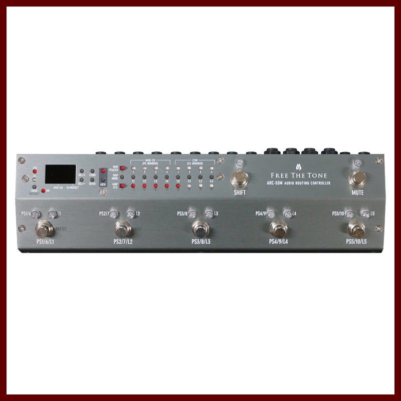 特価 Free The Tone ARC-53M AUDIO ROUTING CONTROLLER Silver
