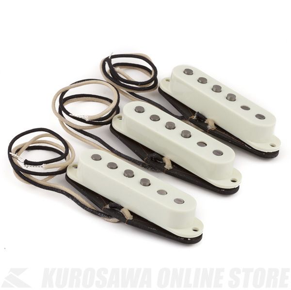 Fender Pure Vintage '59 Strat Pickup Set, Vintage White《ピックアップ/ストラトキャスター用》【ONLINE STORE】｜クロサワ楽器65周年記念SHOP