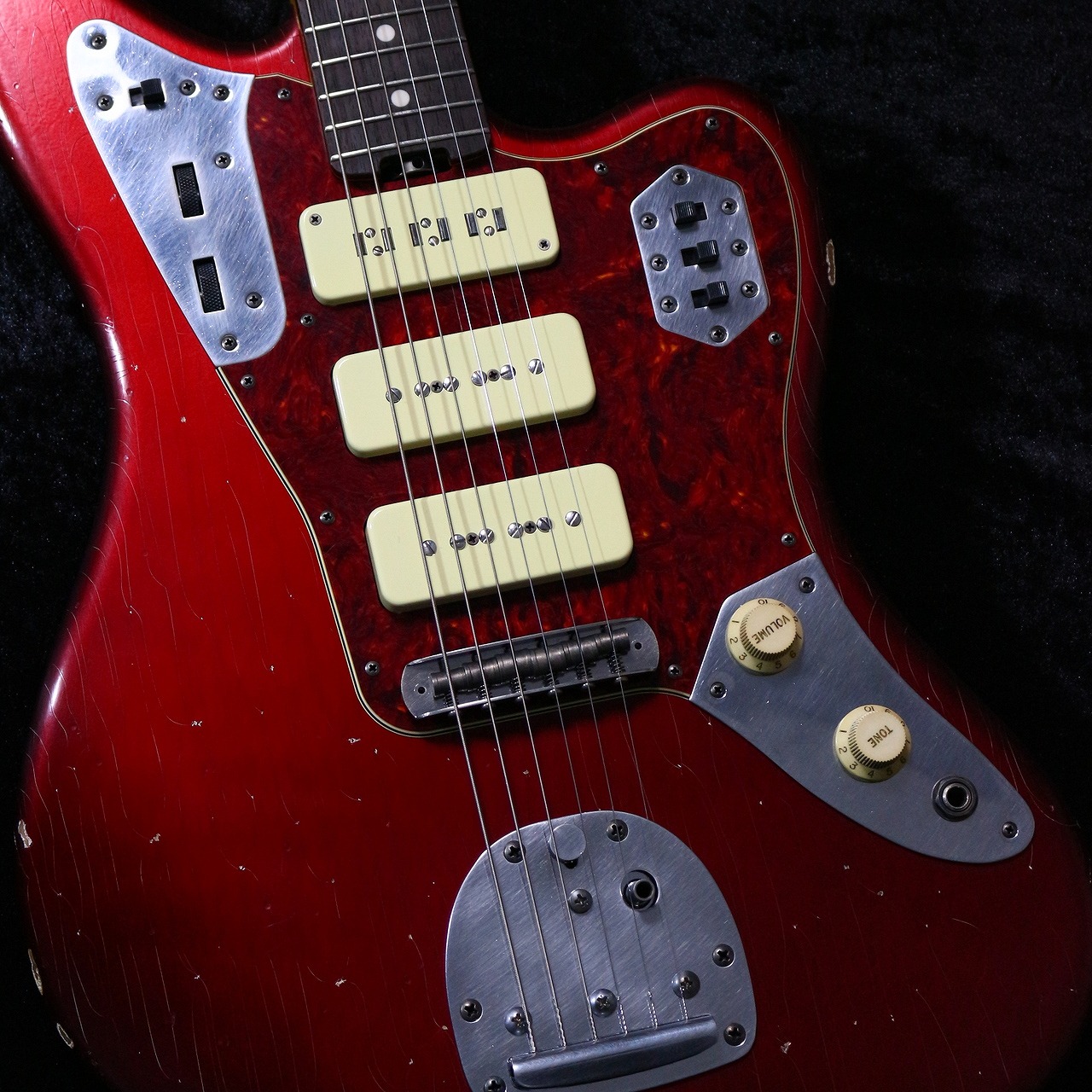 Navigator N-JG SGZ Custom -JGM- / Distressed Candy Apple Red【3.93kg】【至高のJG】【即納可能】【福岡ミーナ天神店】|クロサワ楽器65周年記念SHOP