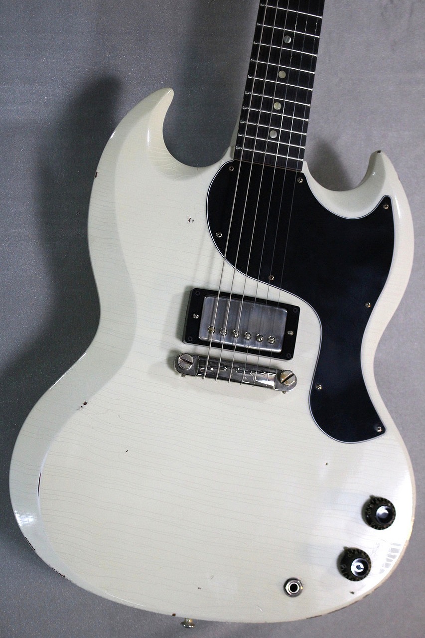 Gibson Custom Shop Murphy Lab 1963 SG Junior w/ Humbucker "Polaris White" Light Aged【3.01kg】【1本限定生産】【福岡ミーナ天神店】|クロサワ楽器65周年記念SHOP