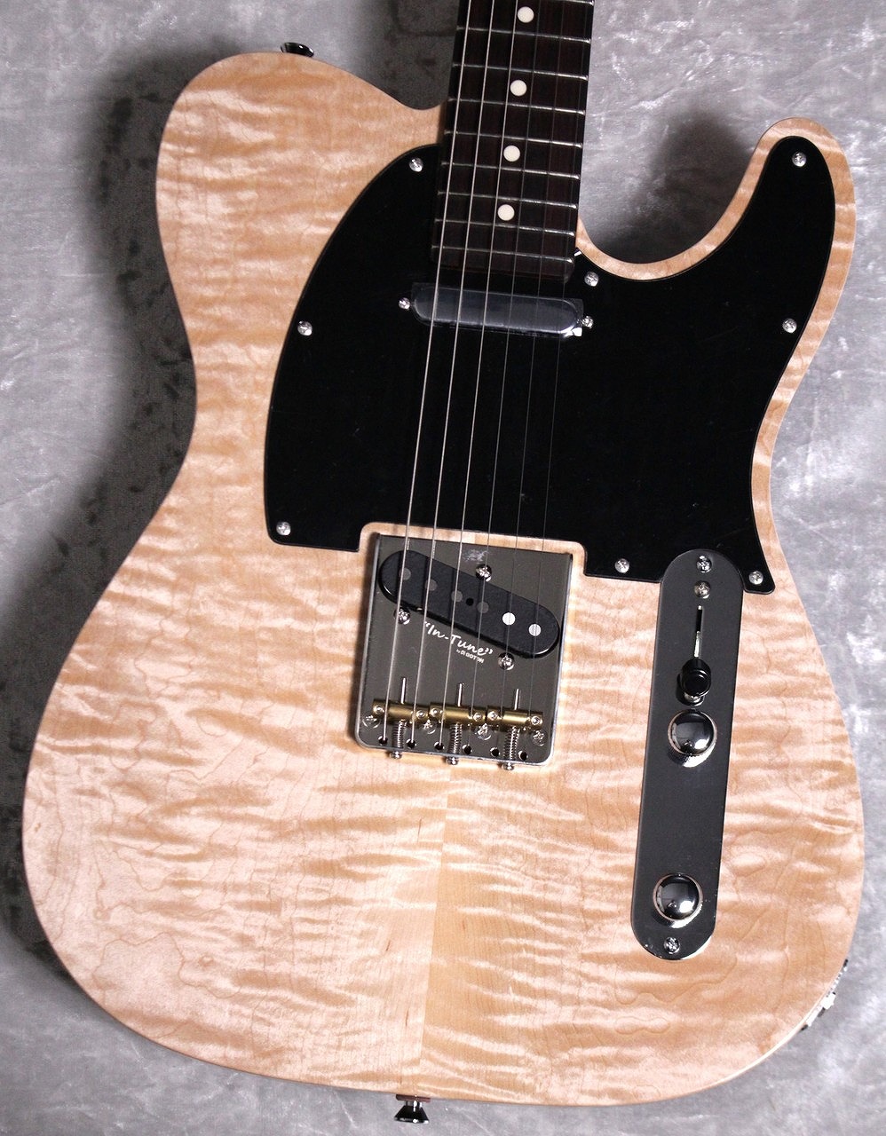 Kanade SOUND DESIGN 【激杢個体】KTL-AS Hollow FM Rosewood/Natural & See Through Black #00374【3.02kg】【福岡ミーナ天神店】|クロサワ楽器65周年記念SHOP