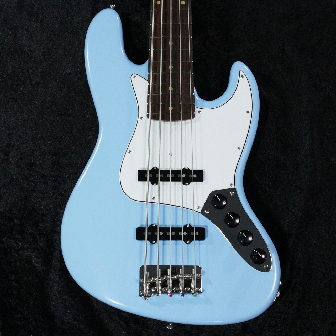 FREEDOM CUSTOM GUITAR RESEARCH 【4.30kg】O.S.Retro Series JB 5st Active -Sonic Blue- #1965L【ラッカー半艶・抜群レスポンス】【福岡ミーナ天神店】｜クロサワ楽器65周年記念SHOP