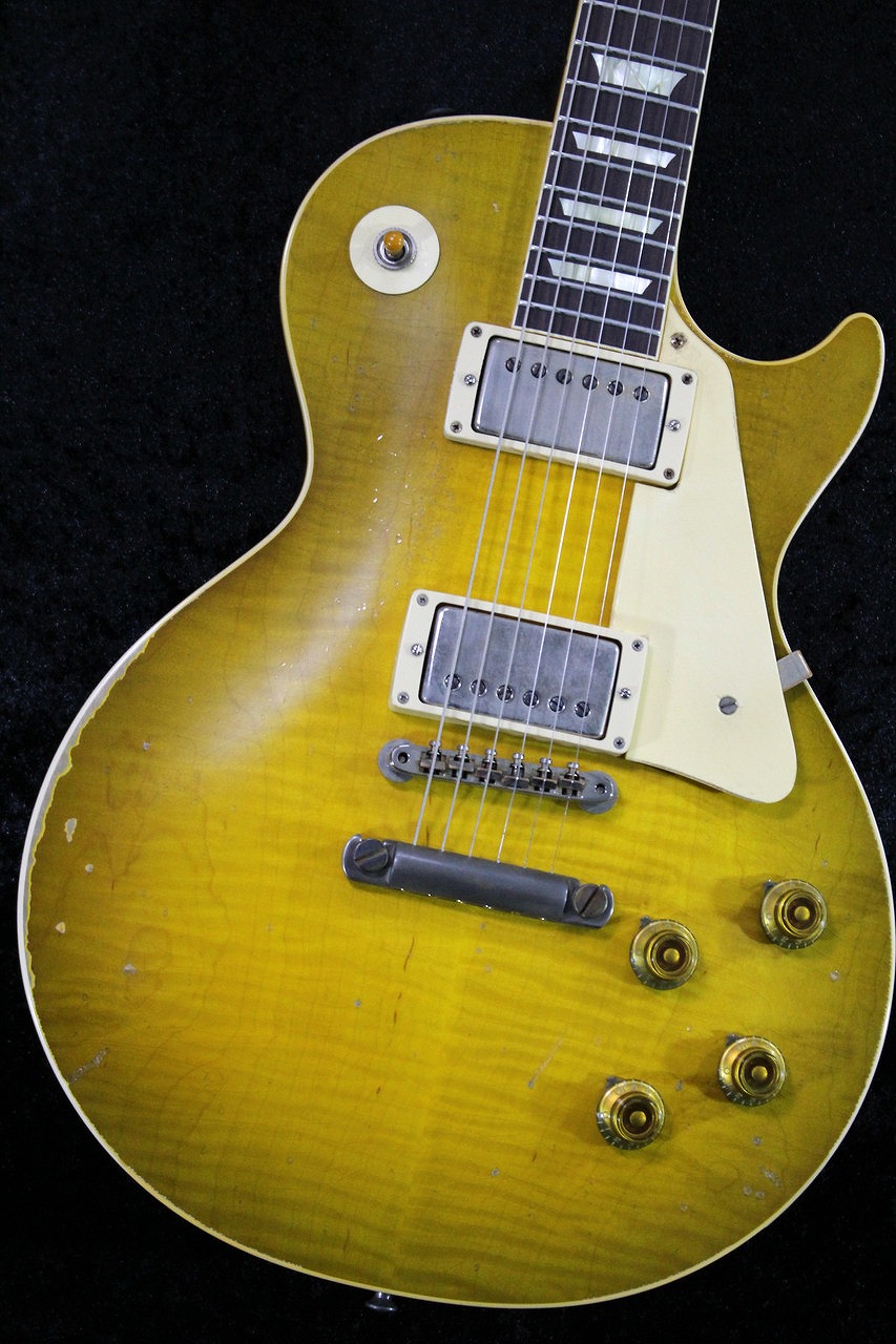 Gibson Custom Shop Murphy Lab 1959 Les Paul Standard Reissue Green Lemon Fade Heavy Aged【超軽量個体 3.57kg】【福岡ミーナ天神店】|クロサワ楽器65周年記念SHOP