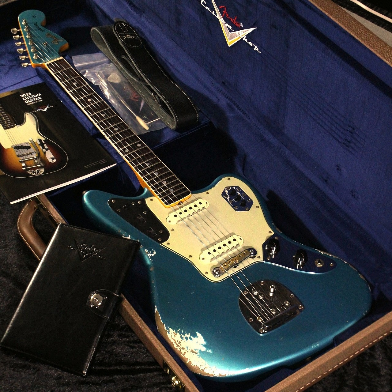 Fender Custom Shop 1965 Jaguar Heavy Relic Faded Ocean Turquoise Metallic #R141399【3.99kg】【福岡ミーナ天神店】|クロサワ楽器65周年記念SHOP