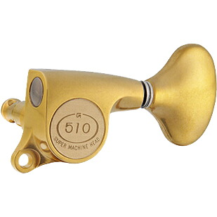 Gotoh / ゴトー SG510 Series for Standard Post SGS510 (X Gold / L5) [対応ヘッド: L3+R3 ] 《ギターペグ6個set》 【送料無料】【ONLINE STORE】(受注生産品)｜クロサワ楽器65周年記念SHOP