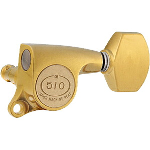 Gotoh / ゴトー SG510 Series for Standard Post SGS510Z (X Gold / A07) [対応ヘッド: L6/R6/L3+R3] 《ギターペグ6個set》 【送料無料】【ONLINE STORE】(受注生産品)｜クロサワ楽器65周年記念SHOP 11,110円