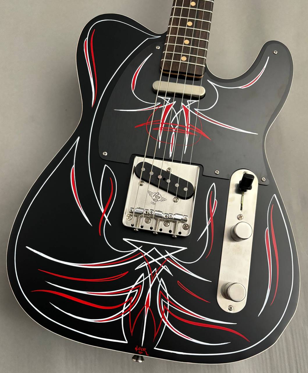 RS Guitarworks Slab Bakersfield -Black Pinstripe- S/N:RS1124-4 ≒3.07kg【軽量】【G-CLUB 渋谷店】｜クロサワ楽器65周年記念SHOP