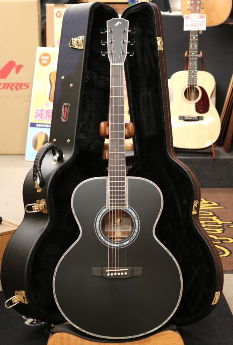 Morris【動画あり】 CTM J-18K BLK # 2504017 【Mad Black×Semi Jumbo】【当社カスタムオーダーモデル！】【G-CLUB SHIBUYA 6F】