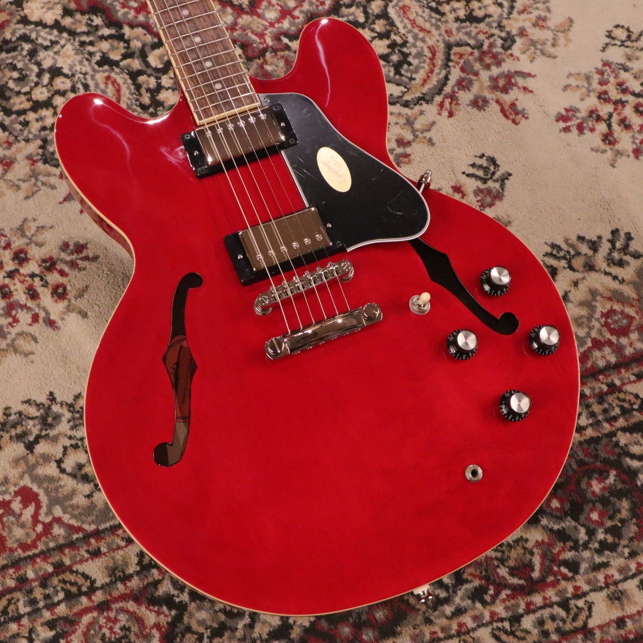 楽天市場】Epiphone ES-335 -Cherry- 新品 チェリー[エピフォン][ES335