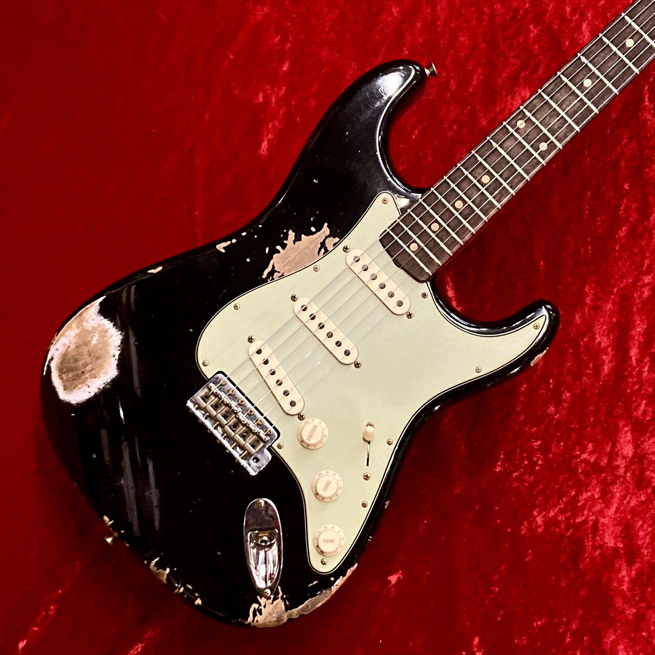 Fender Custom Shop Fender C/S 1962 Stratocaster Black Heavy Relic ≒3.56kg #CZ590193【G-CLUB 渋谷店】|クロサワ楽器65周年記念SHOP