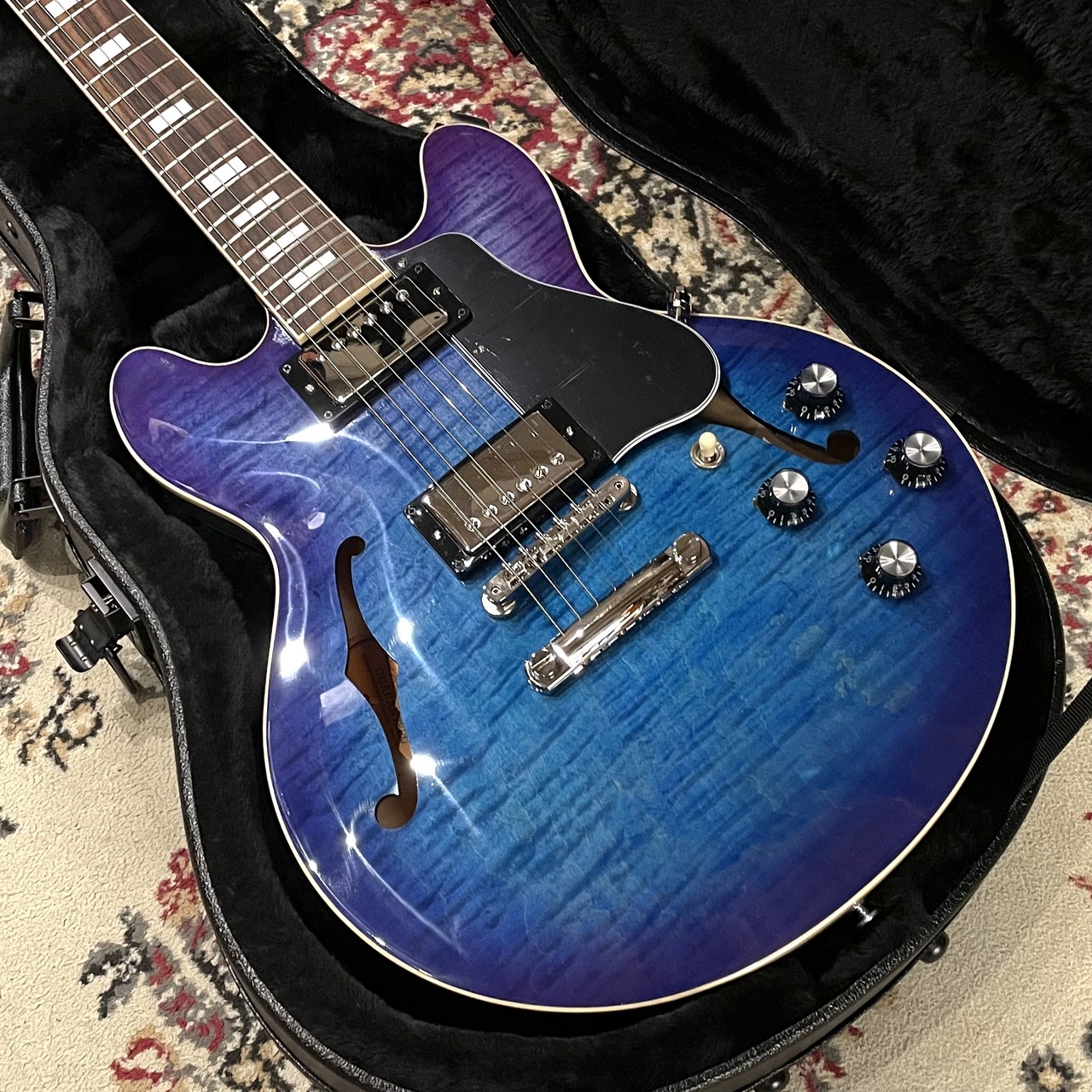 Gibson 【良杢!】ES-339 Figured (s/n 207060150) Blueberry Burst ≒3.41kg【G-CLUB 渋谷店】｜クロサワ楽器65周年記念SHOP