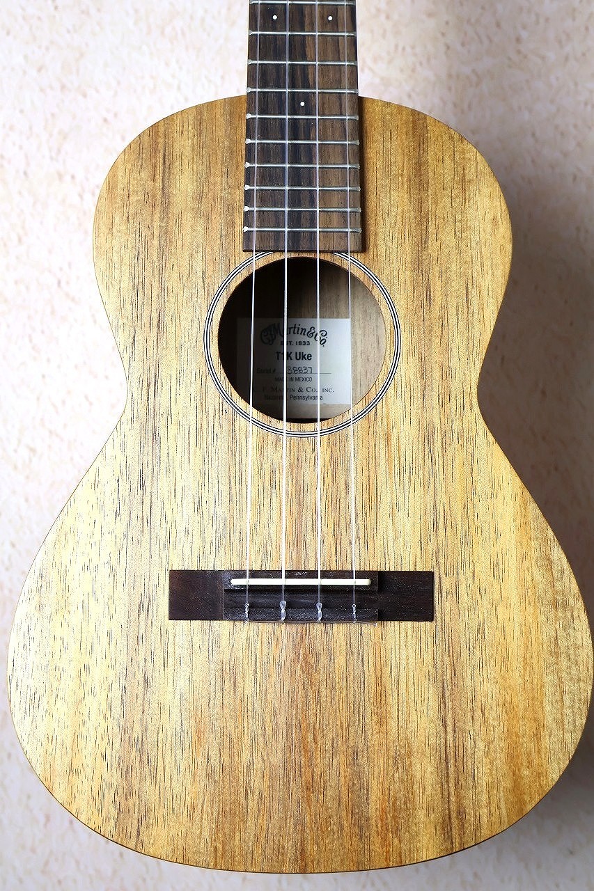Martin 【ハワイアンコア単板・テナー】 T1K #38837【Martinチューナ-&クロス、教本付き・送料当社負担】【G-CLUB UMEDA】｜クロサワ楽器65周年記念SHOP