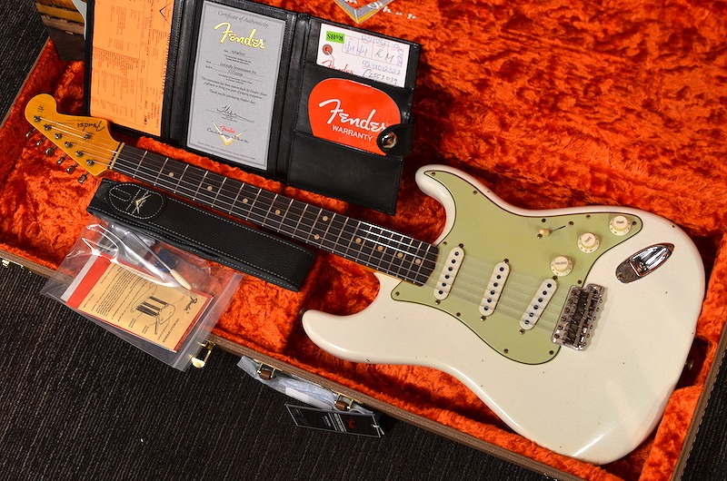 Fender Custom Shop Limited Edition 62 63 Stratocaster Journeyman Relic Aged Olympic White Cz 3 51kg 池袋店 Voli Me