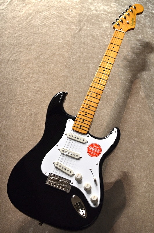 Squier By Fender Classic Vibe 50s Stratocaster Maple Fingerboard Black Issb21000115 3 15kg 池袋店 Eleditor Net