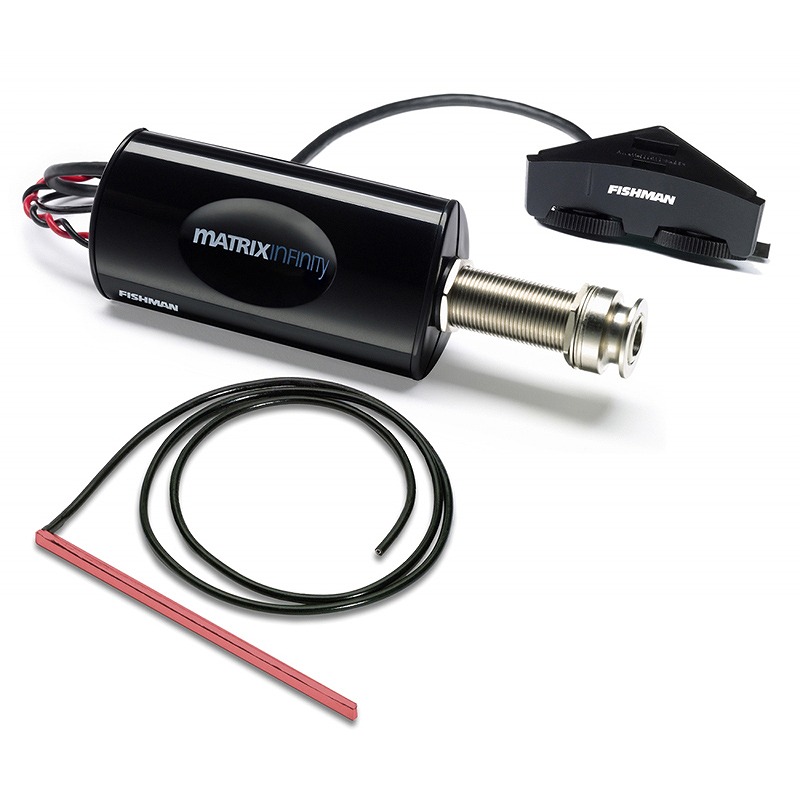 FISHMAN Matrix Infinity Pickup & Preamp System Narrow format【アコギ用ピックアップ】【即納可能】【池袋店】｜クロサワ楽器65周年記念SHOP