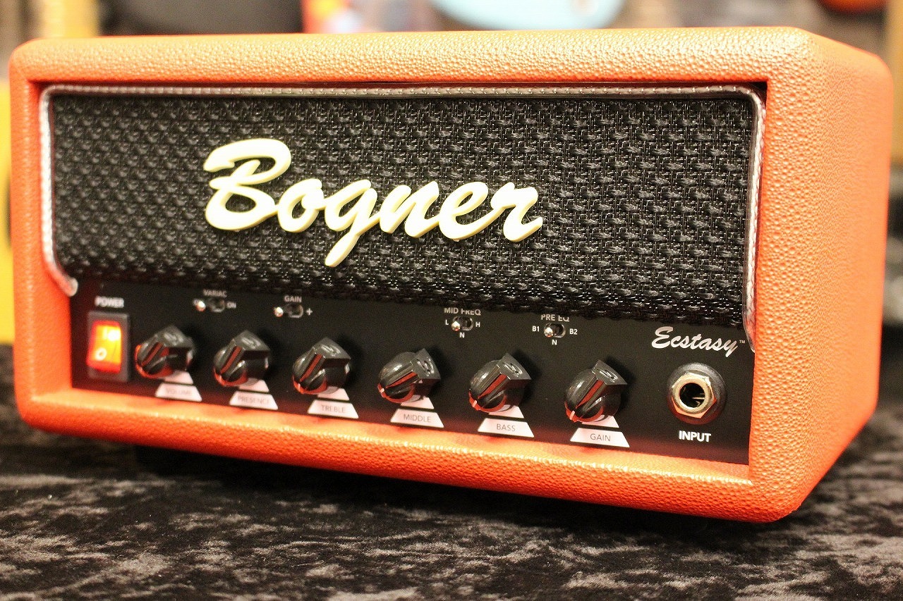 訳あり Bogner Ecstasy Mini Head Custom Color 〜Red Tolex Black Grill Silver〜  fucoa.cl