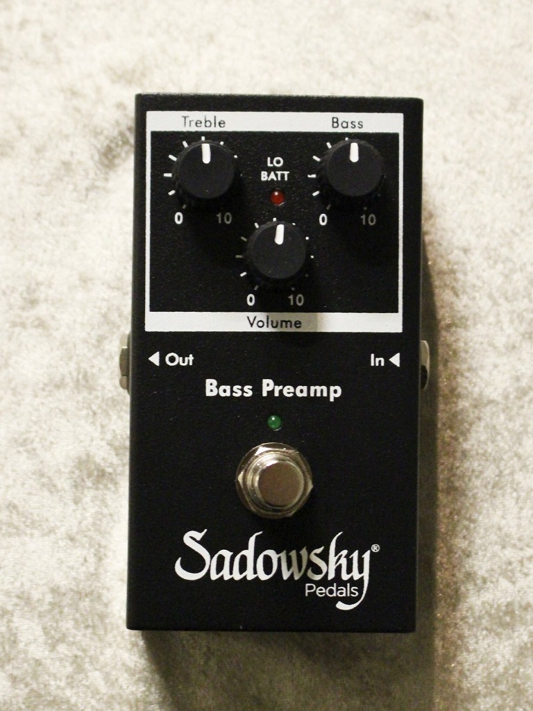 楽天市場】Sadowsky SBP-2 Bass Preamp │ Outboard Bass Preamp