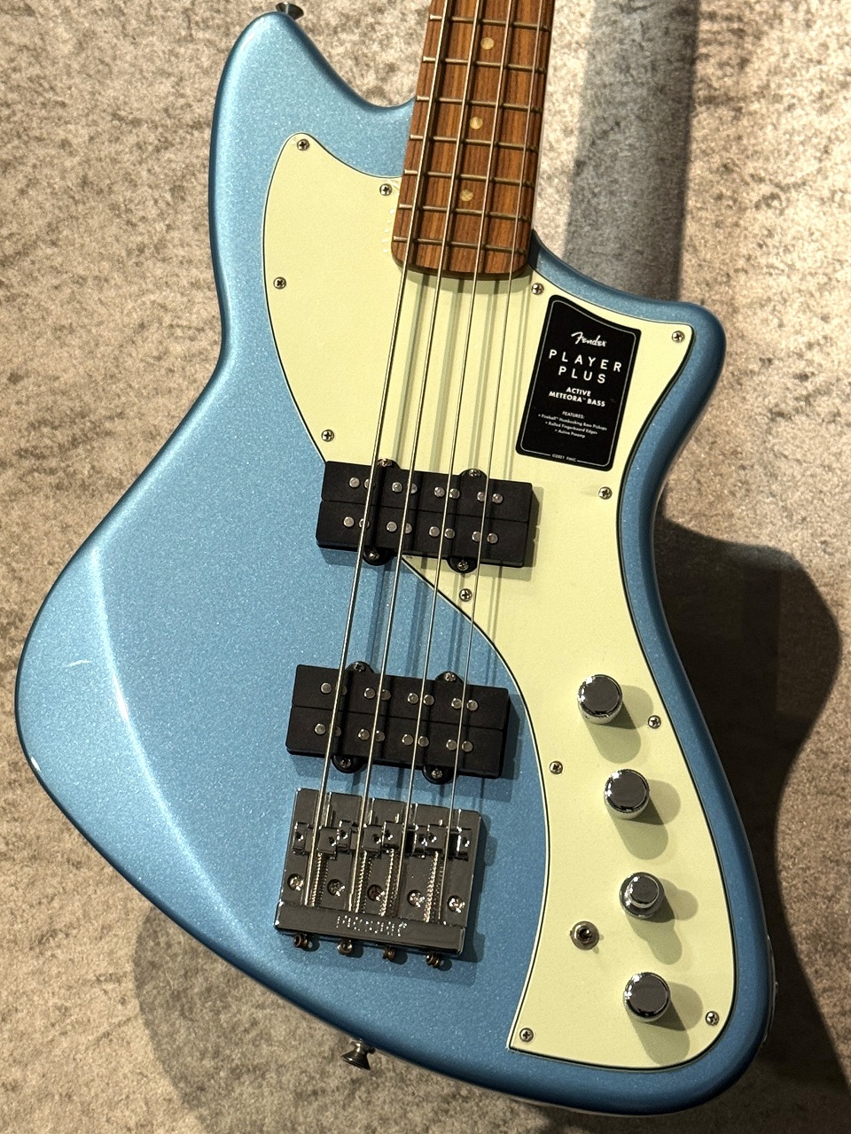 楽天市場】Fender Player Plus Active Meteora Bass - 3-Color