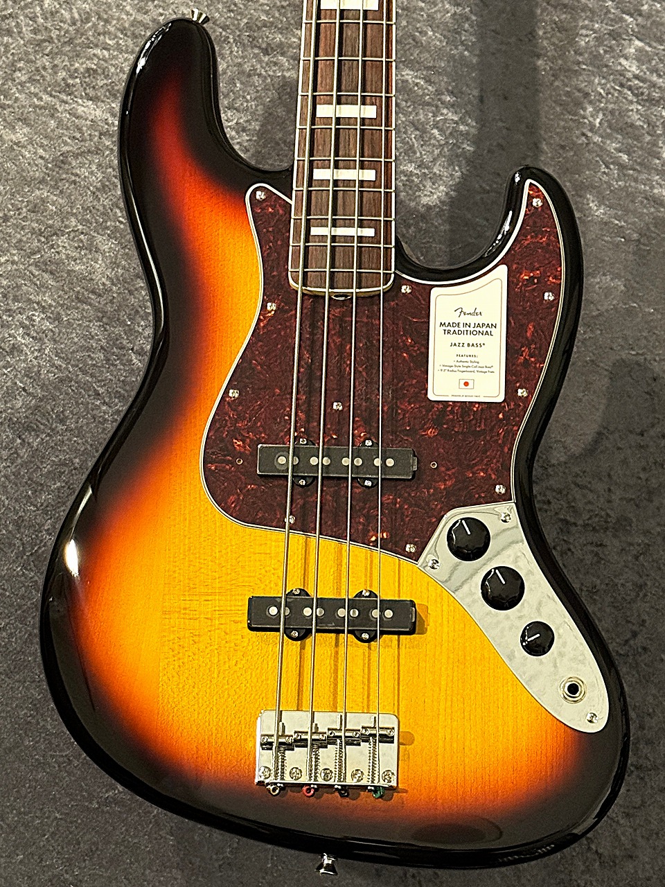 Fender Made in Japan Traditional Late 60s Jazz Bass -3-Color Sunburst- #JD25026946 【3.85kg】【池袋店】|クロサワ楽器65周年記念SHOP