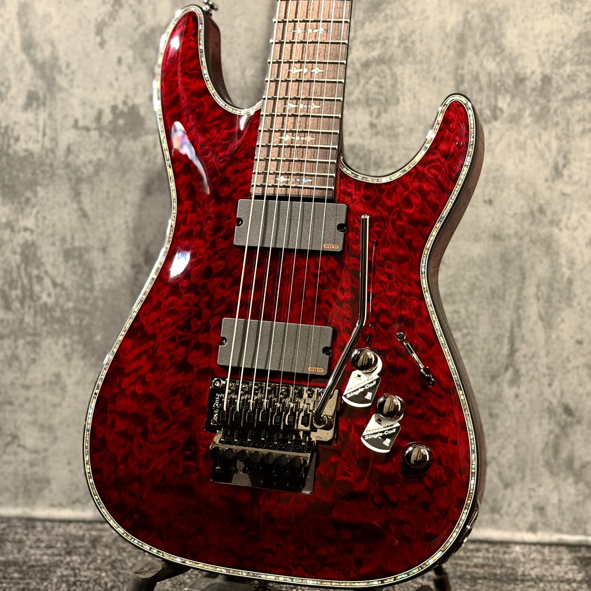 SCHECTER HELLRAISER C-7 FR ~Black Cherry~ #W2620623【3.92kg】【ザクザクメタルサウンド】【池袋店】｜クロサワ楽器65周年記念SHOP