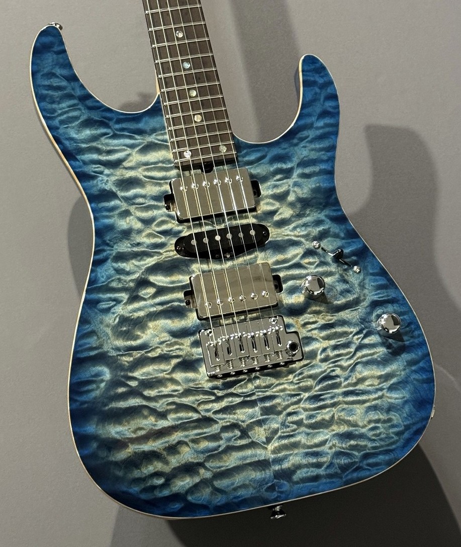 T's Guitars DST-Pro24 Trans Blue Denim Burst【3.52kg】【究極Master Grade QuiltTop】【池袋店】｜クロサワ楽器65周年記念SHOP