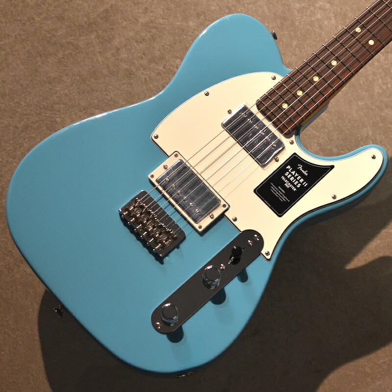 【新品特価】Fender Player II Telecaster HH Rosewood Fingerboard ~Aquatone Blue~ #MX25160096 【3.36kg】【池袋店】|クロサワ楽器65周年記念SHOP