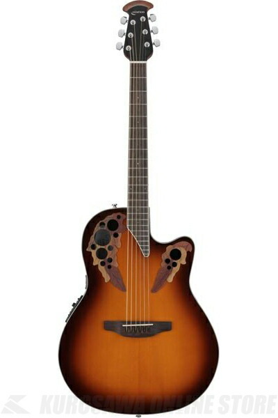 オベーション　エレアコギター 楽天市場】Ovation Celebrity Elite Exotic Mid Depth CE44X-9B