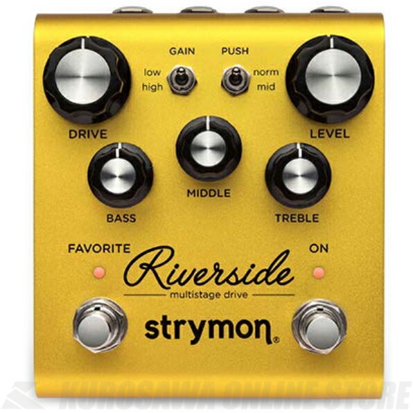 strymon side オーバードライブ ストライモン 超美品 楽天市場】【送料無料】strymon SUNSET オーバードライブ 歪み