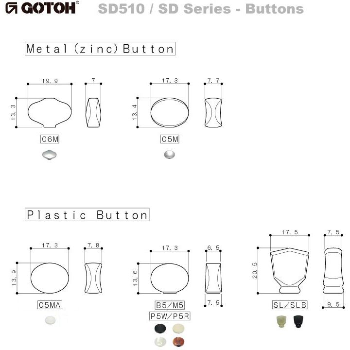 ご予約品 Gotoh ゴトー SD510 Series for Standard Post X Nickel P5R 対応ヘッド:L3 R3  《ギターペグ6個set》 www.tsujide.co.jp