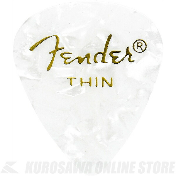 楽天市場】Fender 346 Shape Picks, 12 Count, White, Heavy (12枚)《ピック》【ネコポス】【ONLINE  STORE】 : クロサワ楽器65周年記念SHOP