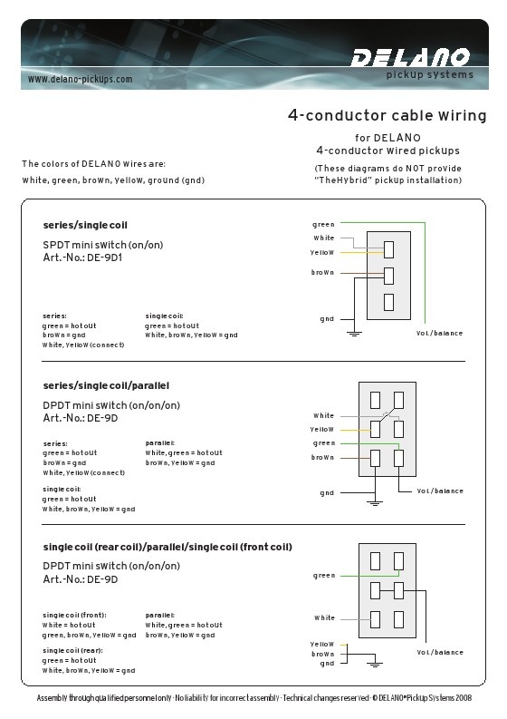 Delano Pickup SBC-HE Pickup Series Soapbar Type Pu SBC HE S -4