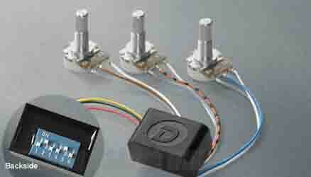 Delano Pickup DELANO electronics Sonar 3 MS 3 - band electronics with selectable mid frequencies (ベース用プリアンプ)(送料無料)