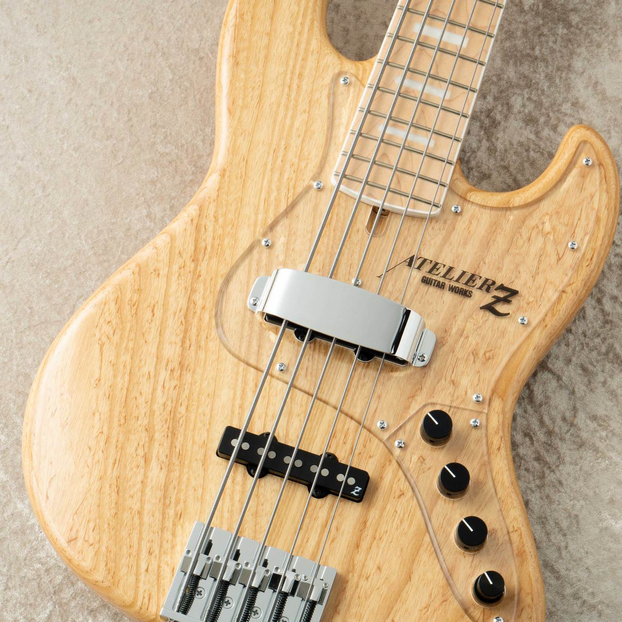 Atelier Z エレキベース ナチュラル　M265 ATELIER Z M265 / SS /M Natural 5 Strings Model入荷！｜島村