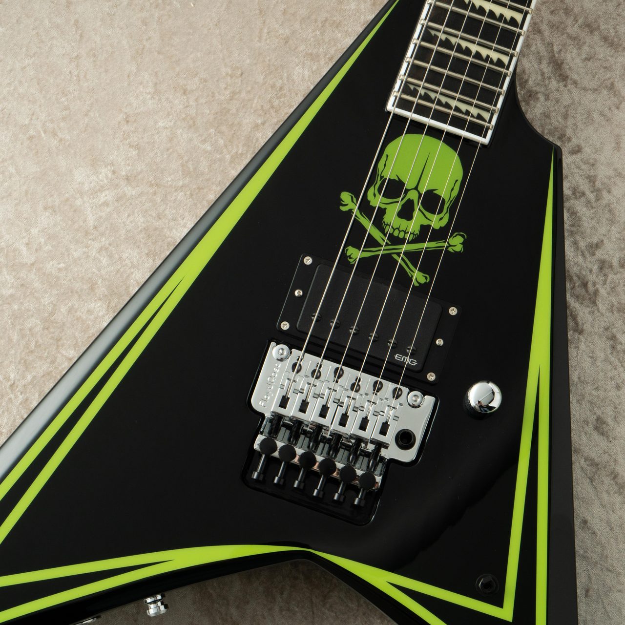 EDWARDS ALEXI LAIHO アレキシ ライホカスタムギター EDWARDS エドワーズ E-ALEXI GREENY アレキシ・ライホ Model