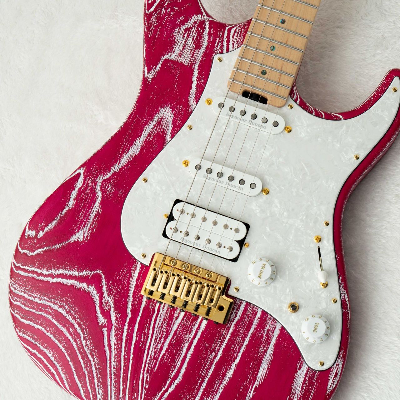 ESP SNAPPER-AS/M DRIFTWOOD Series -Driftwood Pink w/White Filler-【町田店】｜クロサワ楽器65周年記念SHOP 282,150円