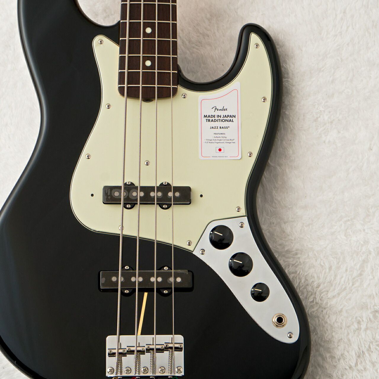 Fender MIJ TRADITIONAL II 60S JAZZ BASS Black / BLK 【超軽量個体】【3.64kg】【町田店】｜クロサワ楽器65周年記念SHOP