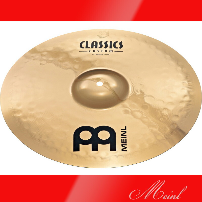 Meinl マイネル CLASSICS CUSTOM Crash Cymbal 18