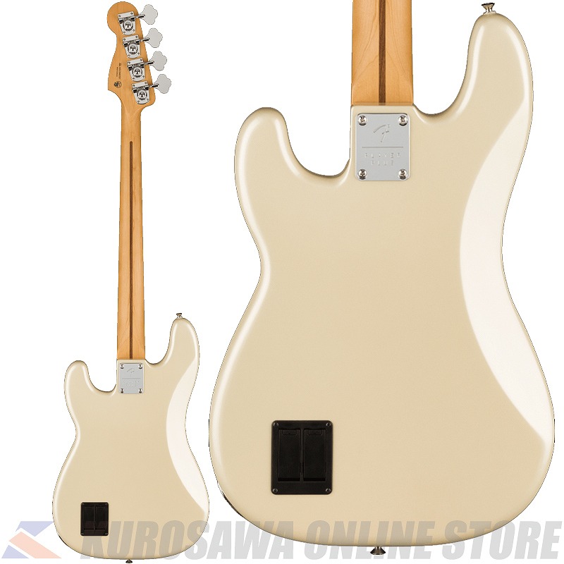 FenderPlayerPlusPrecisionBassPauFerroOlympicPearl【高級ストラッププレゼント】(ご予約受付中)【ONLINESTORE】