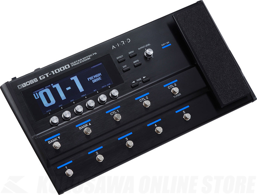 BOSS GT-1000 Guitar Effects Processor 《マルチエフェクトプロセッサー》(ご予約受付中)【ONLINE STORE】｜クロサワ楽器65周年記念SHOP 72,600円