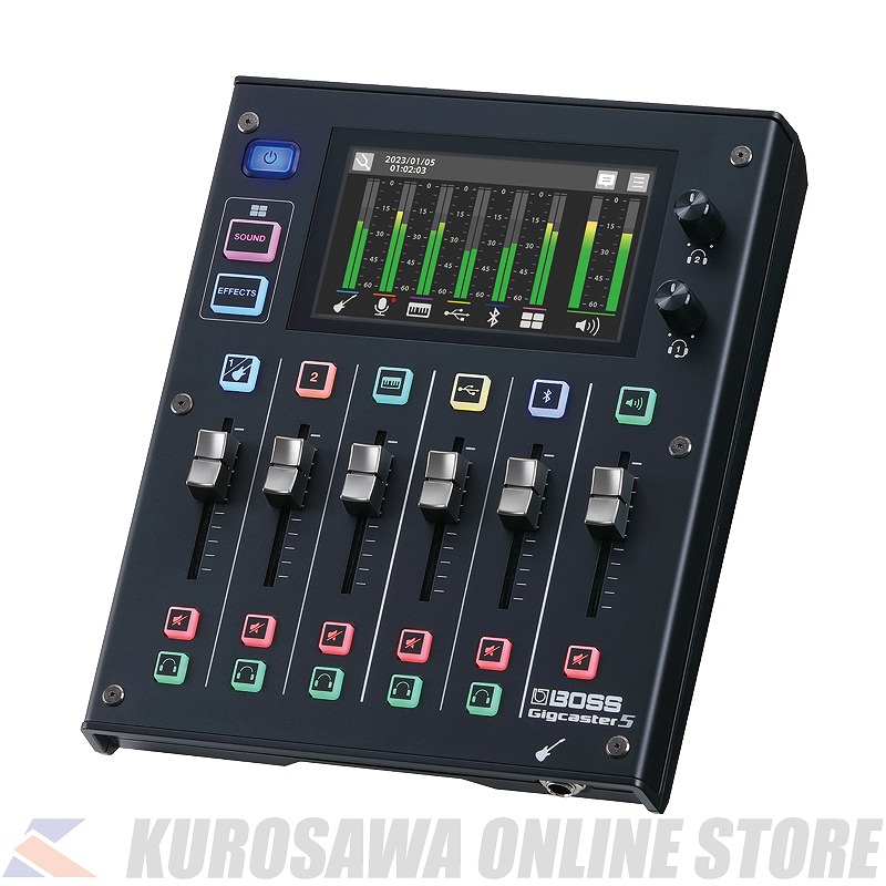 BOSS GCS-5 《高音質ストリーミング・ミキサー》[5CH](ご予約受付中)【ONLINE STORE】｜クロサワ楽器65周年記念SHOP