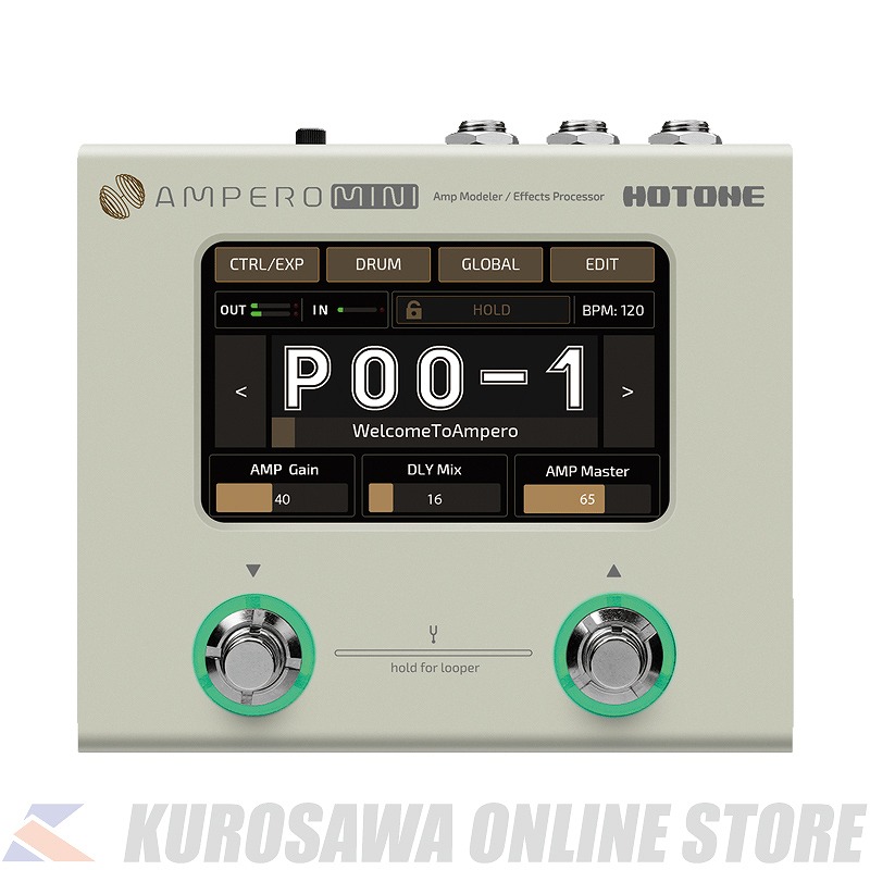 HOTONE Ampero Mini 【初回入荷分ご予約受付中!】【ONLINE STORE】｜クロサワ楽器65周年記念SHOP 27,885円
