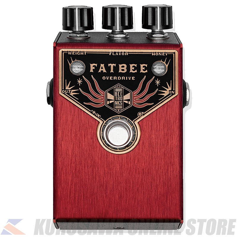 Beetronics FATBEE FAT and HUGE Overdrive (ご予約受付中)【ONLINE STORE】｜クロサワ楽器65周年記念SHOP