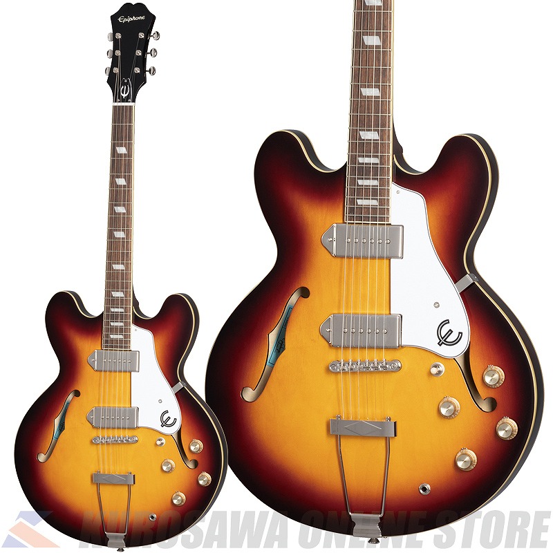Epiphone Casino Vintage Sunburst 【アクセサリーセットプレゼント】【店頭未展示品】【即納可能!】【ONLINE STORE】｜クロサワ楽器65周年記念SHOP 51,546円