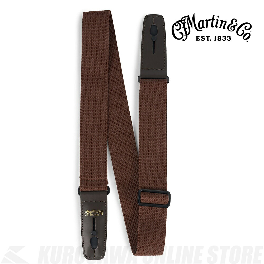 Martin MTN COTTON STRAP BRN[18A0139]《ストラップ》【ONLINE STORE】｜クロサワ楽器65周年記念SHOP