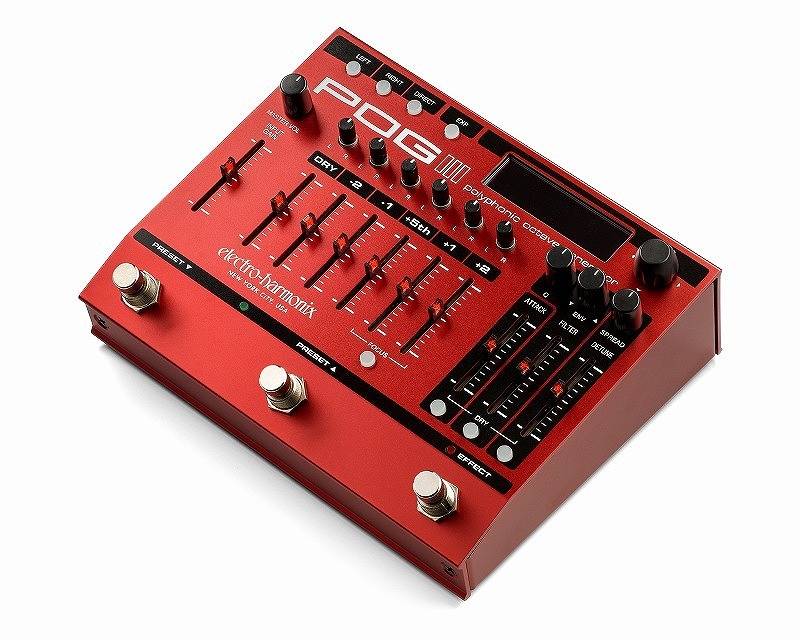 Electro-Harmonix 【即納! 未展示新品在庫】POG3 ポリフォニック・オクターブ・ジェネレーター【ONLINE STORE】|クロサワ楽器65周年記念SHOP