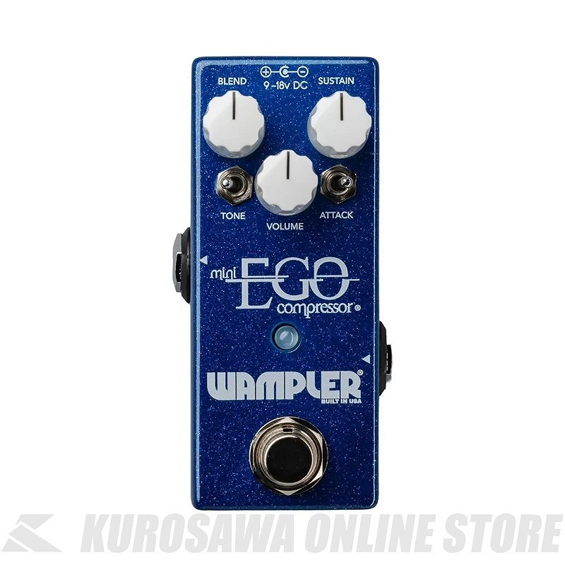 Wampler Pedals Mini Ego Compressor [コンプレッサー](ご予約受付中)【ONLINE STORE】｜クロサワ楽器65周年記念SHOP