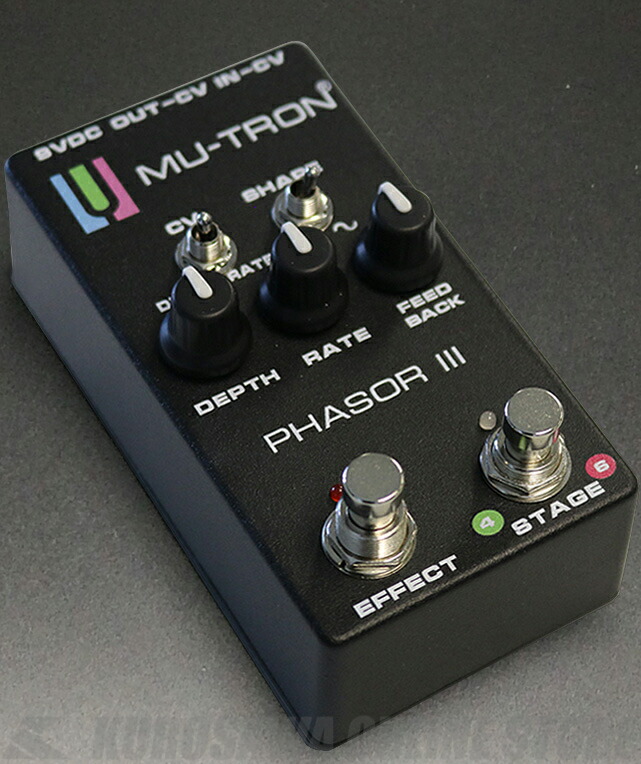 楽天市場】MU-TRON Phasor III 新品 フェイザー [ミュートロン][Phaser