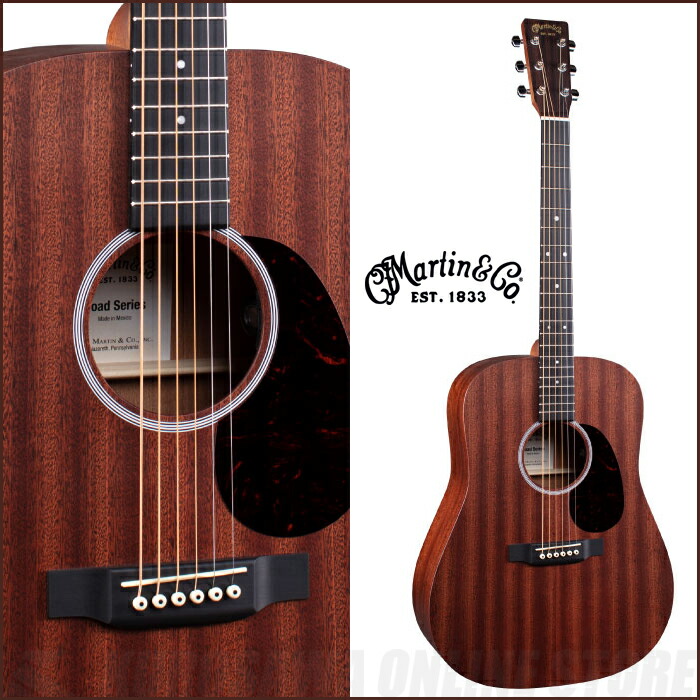 Martin D-10E-01 [RODE SERIES]【送料無料】【Nine Musicアクセサリーパックプレゼント！】【ONLINE STORE】｜クロサワ楽器65周年記念SHOP
