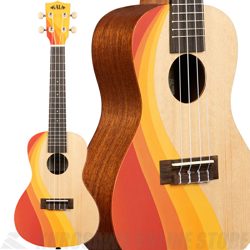 KALA UKULELE KA-SURF-SWELL[SURF SERIES]《コンサートウクレレ》【送料無料】(ご予約受付中)【ONLINE STORE】｜クロサワ楽器65周年記念SHOP